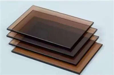 Золотое бронзовое флоат-стекло